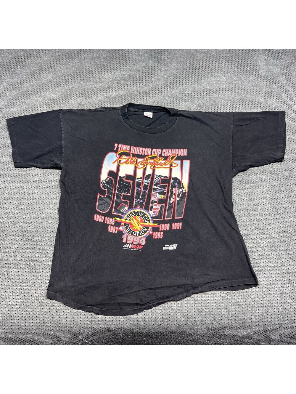 Vintage 1994 Dale Earnhardt Winston Cup Champion T-Shirt XXL Rare Men’s NASCAR